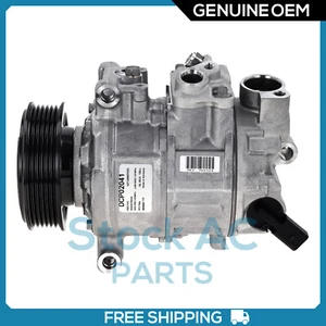 NEW OEM 6SEU14C AC COMPRESSOR FOR 2009-14 AUDI A4 A5 Q5 2.0L - OE# 8K0260805L - Picture 1 of 11