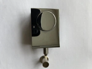 Türfeststeller für Glastüren, chrom glanz - Bild 1 von 1