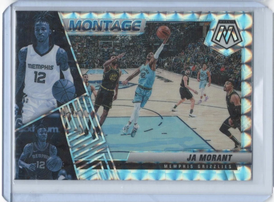 Ja Morant 2021-22 Panini Mosaic #28 Montage Mosaic Memphis Grizzlies - Image 1 of 1