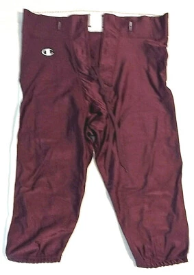Champion Challenger Football Game Pant, Maroon / White Men's Medium, Free Ship! - Изображение 1 из 4