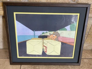 MGM THE PINK PANTHER MATTIERT gerahmt ORIGINAL ANIMATION CEL COA - Bild 1 von 2