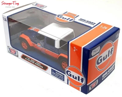 MotorMax Jeep Gladiator Rubicon w/Gulf Livery 2021 1:27 - Image 1 of 2