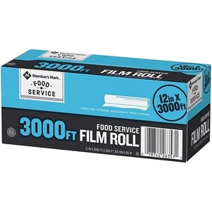LOT-2 Member's Mark Food Service Roll Film 3000' Food Storage 221800 200BC NEW - Picture 1 of 7
