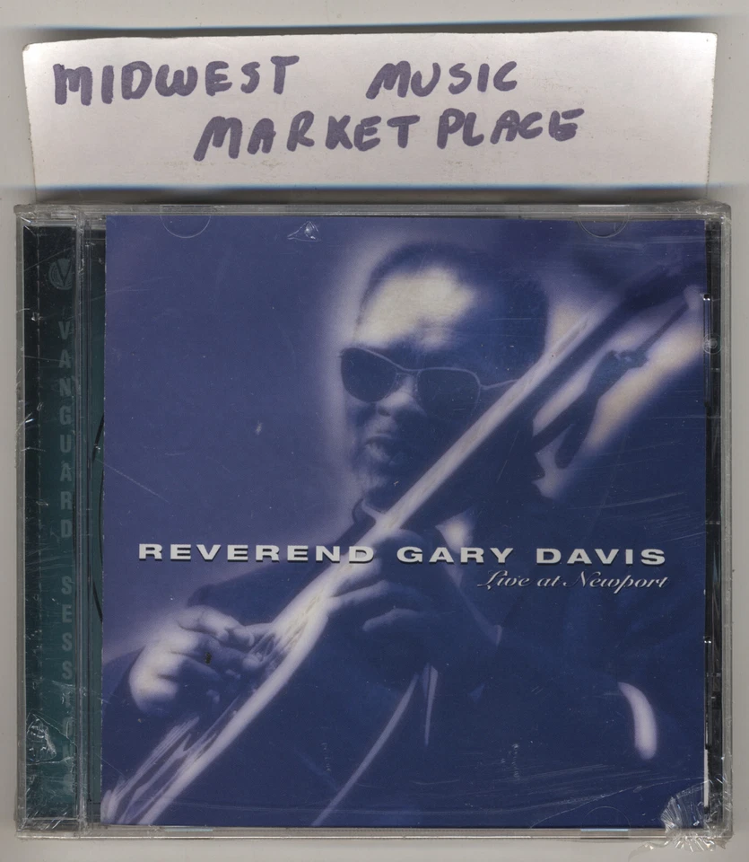 Reverend Gary Davis - Live At Newport - Brand New MINT Sealed CD w/ Bonus Tracks Foto 1 de 1