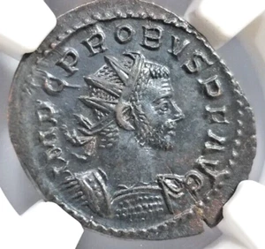 Probus Roman Empire NGC Ch AU Aurelianianus Cornucopia Caduceus Felicitas Tempor - Picture 1 of 21