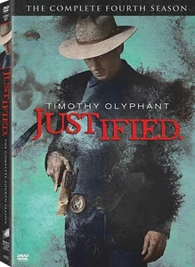 Justified The Complete Fourth Season Series 4 TV Show DVD NEW Timothy Olyphant - Picture 1 of 1