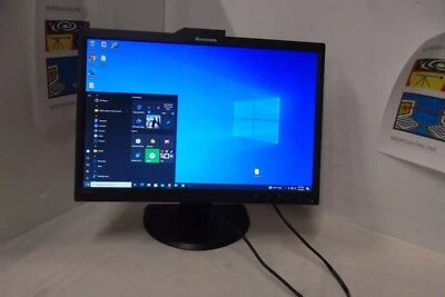 Lenovo ThinkVision L2251xwD 22" Monitor VGA DP Webcam USB Hub 5ms 2578-HB6 - Image 1 of 4