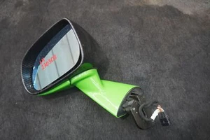 Left Driver Door Mirror Assembly Carbon Fiber Mantis Green OEM McLaren 570S 2019 - Picture 1 of 5