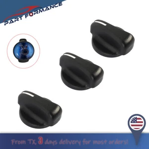 3PCS A/C Heater Control Knob Fan Switch For 99-06 Dodge Ram Van Jeep Wrangler - Picture 1 of 7