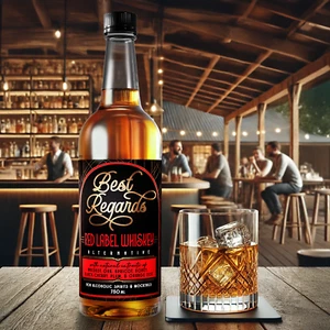 Red Label Non-Alcoholic Whiskey Spirit - Bild 1 von 4