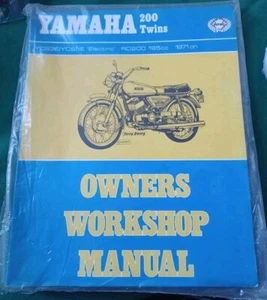 Haynes Yamaha 200 Twins 1971 Owners Workshop Manual YCS3E/YCS5E RD200 B9587 - Picture 1 of 2