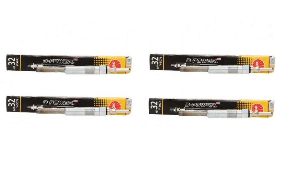 4x NGK D-POWER Glow Plugs Fits 1998-2005 Rover 75 2.0CDT 85kW - Image 1 of 1