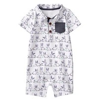 NWT Gymboree Little Duckling Baby Boys Girls White Easter One Piece Romper