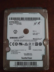 Seagate ST640LM001 640GB, Internal, 5400 RPM, 2.5" Hard Drive, Storage, As-is - Picture 1 of 3