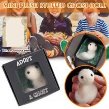 Cute Little Pocket Ghost W/Customizable Tiny Scroll ,Plush Ghost A - Ghost Y5M8