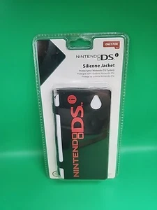 Nintendo DS i Silicone Jacket DSi Black & Red Logo 2009 New Old Stock NOS NIP - Picture 1 of 14