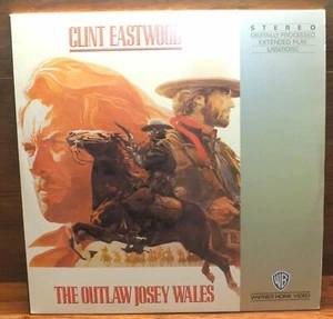 The Outlaw Josey Wales (Extended Play 2-Disc LaserDiscs) Clint Eastwood Rated PG - Picture 1 of 2