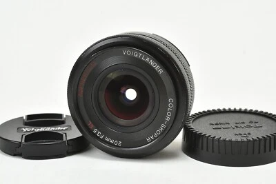 Lente Voigtlander COLOR SKOPAR 20 mm f/3,5 SL II para Nikon Ai-s [Muy buena] 06-s97 Foto 1 de 4