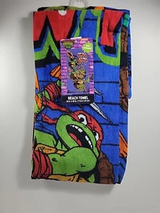 Nickelodeon TMNT Teenage Mutant Ninja Turtles Baumwolle Kinder Strandtuch Neu - Bild 1 von 3