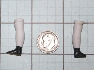 Antique bisque doll legs for leather cloth body shoulder-head china - Picture 1 of 3