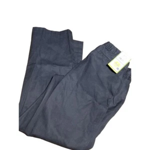 Real School School Uniform 20 1/2 Navy Girls Plus Flat Front Low Rise Pant - Picture 1 of 5