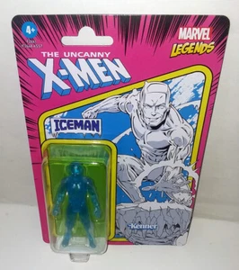 MARVEL LEGENDS RETRO SERIES UNCANNY X-MEN ICEMAN ACTION FIGURE HASBRO - Foto 1 di 2
