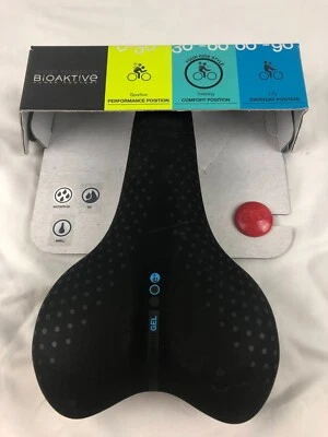 Sillín de gel de trekking Selle San Marco acero negro para hombre TALLA gel pequeño Foto 1 de 3