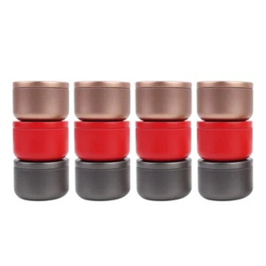 12 Pcs Aluminum Can Tea Box Containers to Store Loose Canisters Airtight - Picture 1 of 12