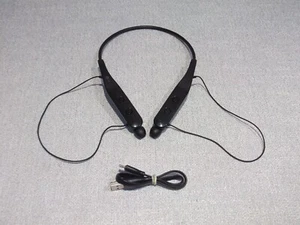 LG TONE TRIUMPH Bluetooth Wireless Stereo Neckband Headset - Black (HBS-510) - Picture 1 of 9