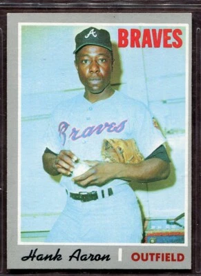 1970 Topps Set-Break #500 Hank Aaron como nuevo *Jaysace* Foto 1 de 2
