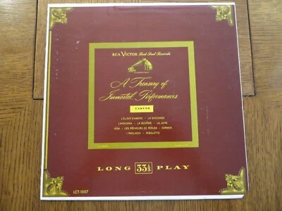 Caruso – A Treasury Of Immortal Performances - 1972 - RCA LCT-1007 Vinyl LP VG+ - Image 1 of 4