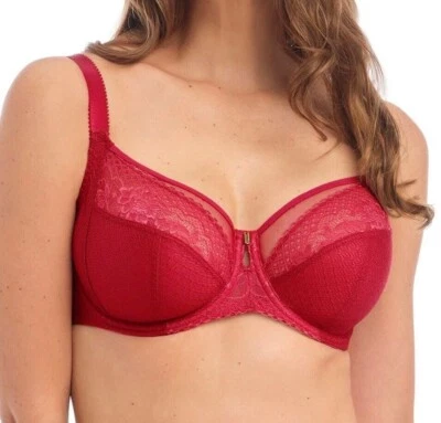 Nuevo Sujetador Fantasie 100601 AnnMarie Soporte Lateral Copa Completa Sujetador con Aros 30I EE. UU. Foto 1 de 4