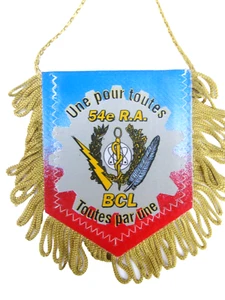 FANION ARTILLERIE 54° RA LA BCL 10CM X 8CM HORS FRANGES - Picture 1 of 1