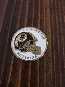 Washington Redskins weißer Hintergrund NFL Team Münze mit Kunststoffschutz - Bild 1 von 3