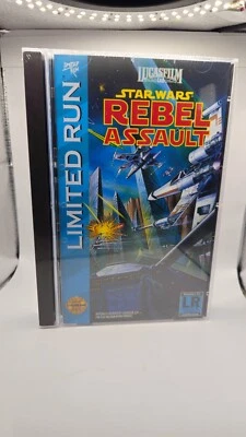 Star Wars Rebel Assault Sega CD 1993 Limited Run - Sealed - Image 1 of 4