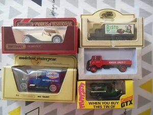 5x Boxed Matchbox Models of Yesteryear, Corgi Lledo incl 1945 MG TC & Guy Vixen - Picture 1 of 13