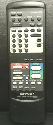 Sharp G0573GE VCR Remote Control OEM - Image 1 of 4