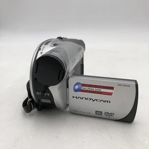 Sony Handycam DCR-DVD105 Mini DVD Disc Video Camcorder DEAD BATTERY UNTESTED - Picture 1 of 11