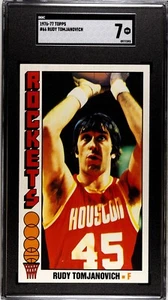 SGC 7 - 1976-77 Topps # 66 Rudy Tomjanovich Houston Rockets HOF - Picture 1 of 2