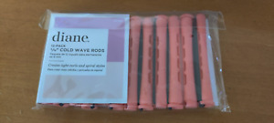Cold Wave Long 5/16" Perm Rods W/ Band Non Slip 5 - Packs of 12 Rods Pink  