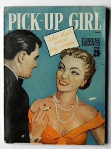 PULP FICTION Paperback Knickerbocker NN11 PICK-UP GIRL Florenz Branch 1946 - Foto 1 di 3