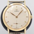 0 Operation Omega 14K/585/Yg Silver Dial Hand-Wound Top Only Men's Watch Ogh 930