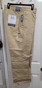 NWT Van Heusen Men’s Cool Flex Straight Fit Khaki Dress Pants Waist  32 36 38 - Picture 1 of 10