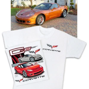 C6 Chevrolet Corvette T-Shirt - HS #050 (2005-2012) Z06 ZR1 Grand Sport New - Bild 1 von 2
