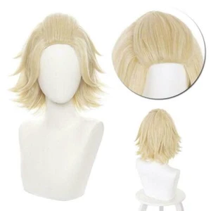 1X Tokyo Revengers Manjiro Sano Wig Cosplay Costume Wig Wavy 2021 Wigs Hair - Picture 1 of 1
