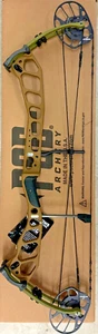 PSE Archery Drive NXT 70LB RH Compound Bow Brown and Green New - Picture 1 of 2