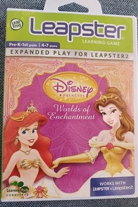 Leap Frog Leapster 2 Disney Princess Worlds of Enchantment Lernspiel  - Bild 1 von 2