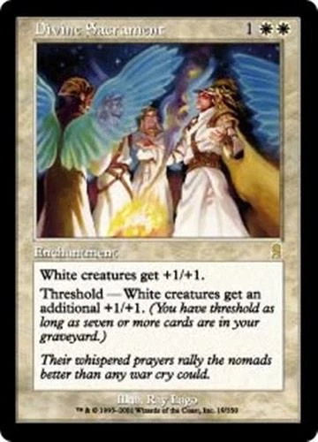 MTG - DIVINE SACRAMENT - Odyssey (R) - Image 1 of 1