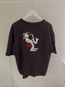 STUSSY VINTAGE Y2K TEE JAZZ STICKMAN SAXOPHON STREETWEAR BIG LOGO GR XXL - Bild 1 von 9