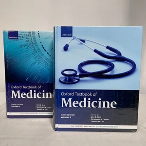 Oxford Textbook of Medicine Sixth Edition Volumes 1 & 2 Medical Books NWT - Picture 1 of 9